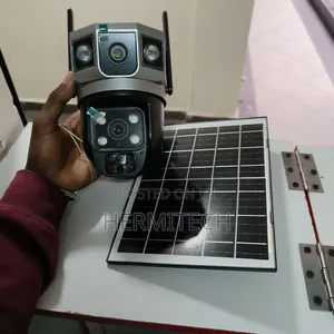 Wifi Solar Powered PTZ CCTV Cameras for Security Purposes