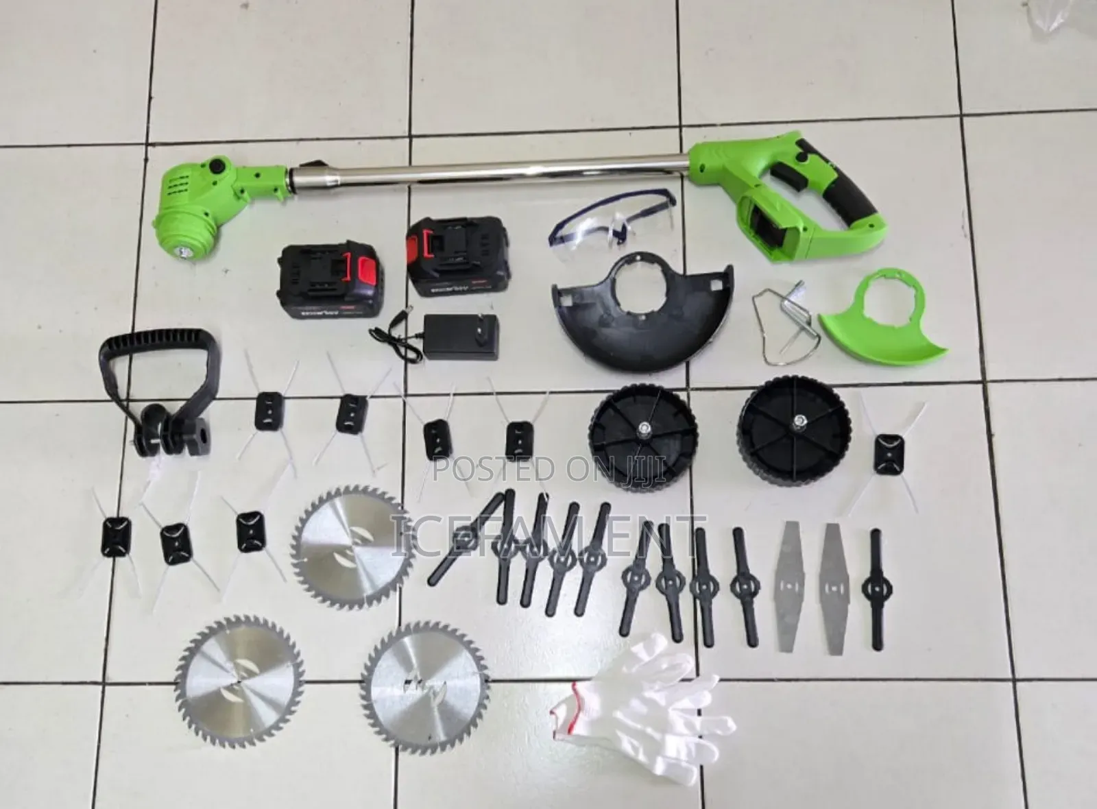 Cordless Brush Cutter/98v Rechargeable Grass Cutter
