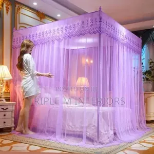 Freestanding Mosquito Net With 4 Stands
