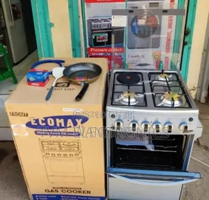 3+Electric Plate and Oven Ecomax 50*55 Standing Cooker.6