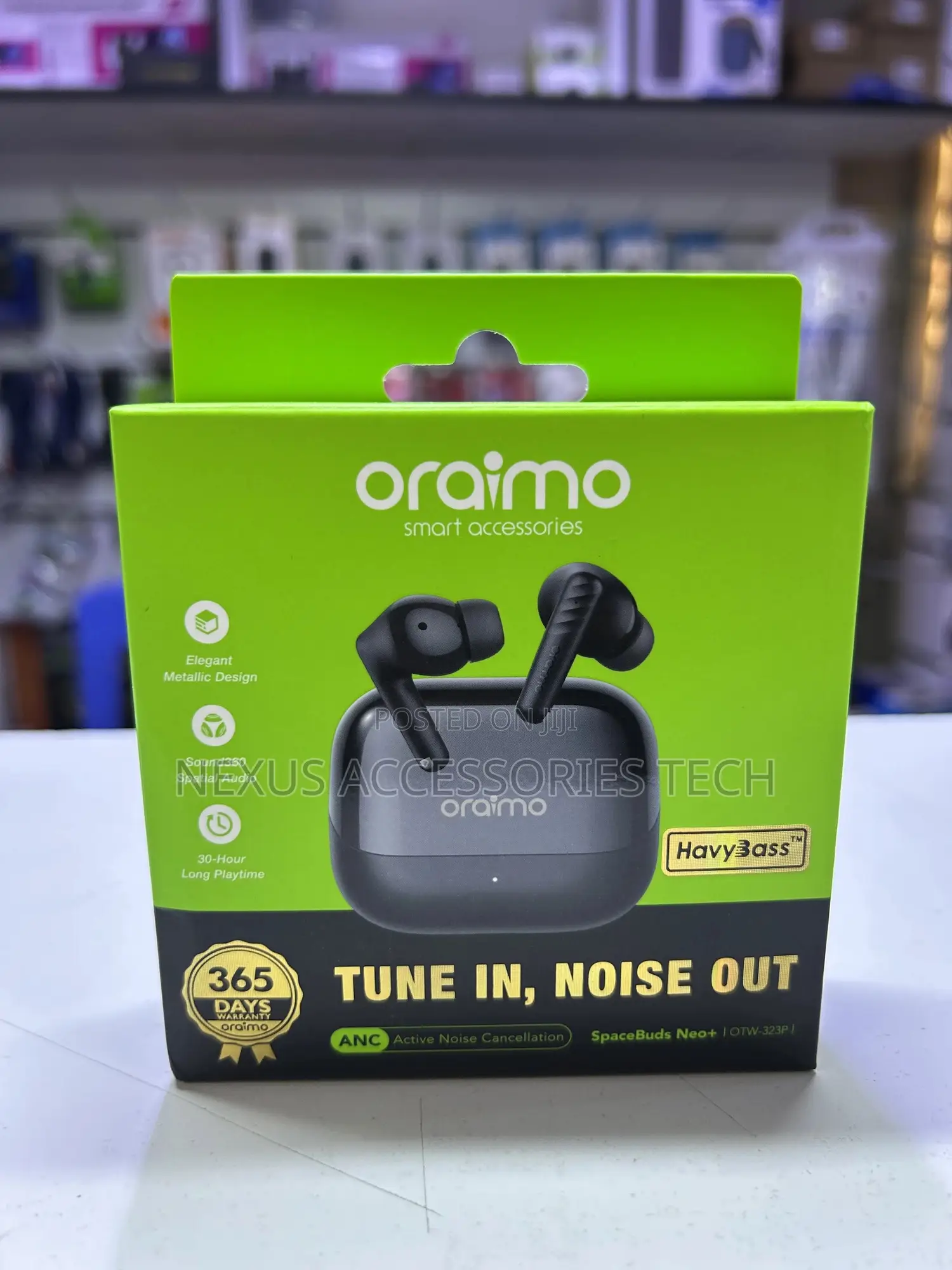 Oraimo Spacebuds Neo+ – Anc, Spatial Audio, 30-Hour Playtime