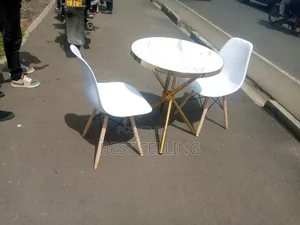 2 Seater Emas Round Table