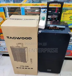 *Tagwood 12" 12b Rechargeable Portable Speaker*