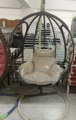 With Pillow Executive Outdoor Swing Chair