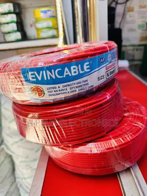 Evincable 6.0mm Red Single Core Wiring Cable 90m – High Quality