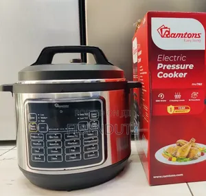 Ramtons Electric Pressure Cooker 8litres /Ramtons 8l Pressure Cooker
