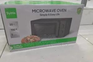 Newly Restocked Syinix 20l Microwave. With Knobs Setting