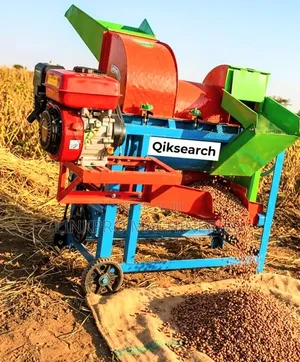 Qiksearch Beans and Maize Thresher With 8 Hp Diesel Engine