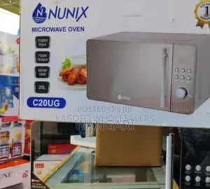 With Door Holder *Nunix Microwave 20l Digital Glass Door With Grill