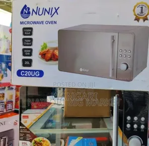 Digital/ Manual *Nunix Microwave 20l Digital Glass Door With Grill