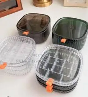 16 Slot Transparent Jewelry Box
