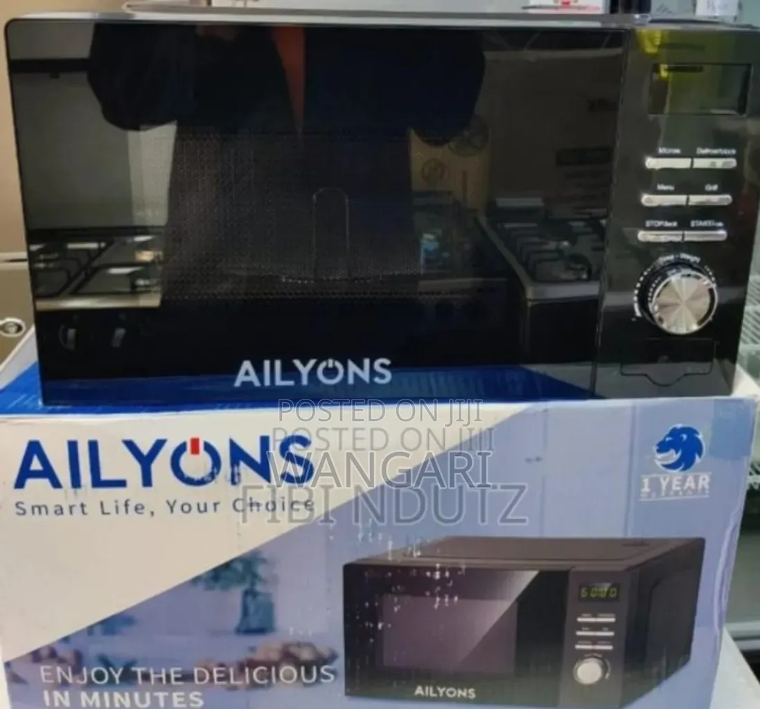 With One Knob Ailyons Digital Microwave 20l With Grill Lmo-