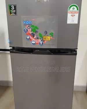 Von 175 Litres 2 Door Fridge Spacious Energy Saving