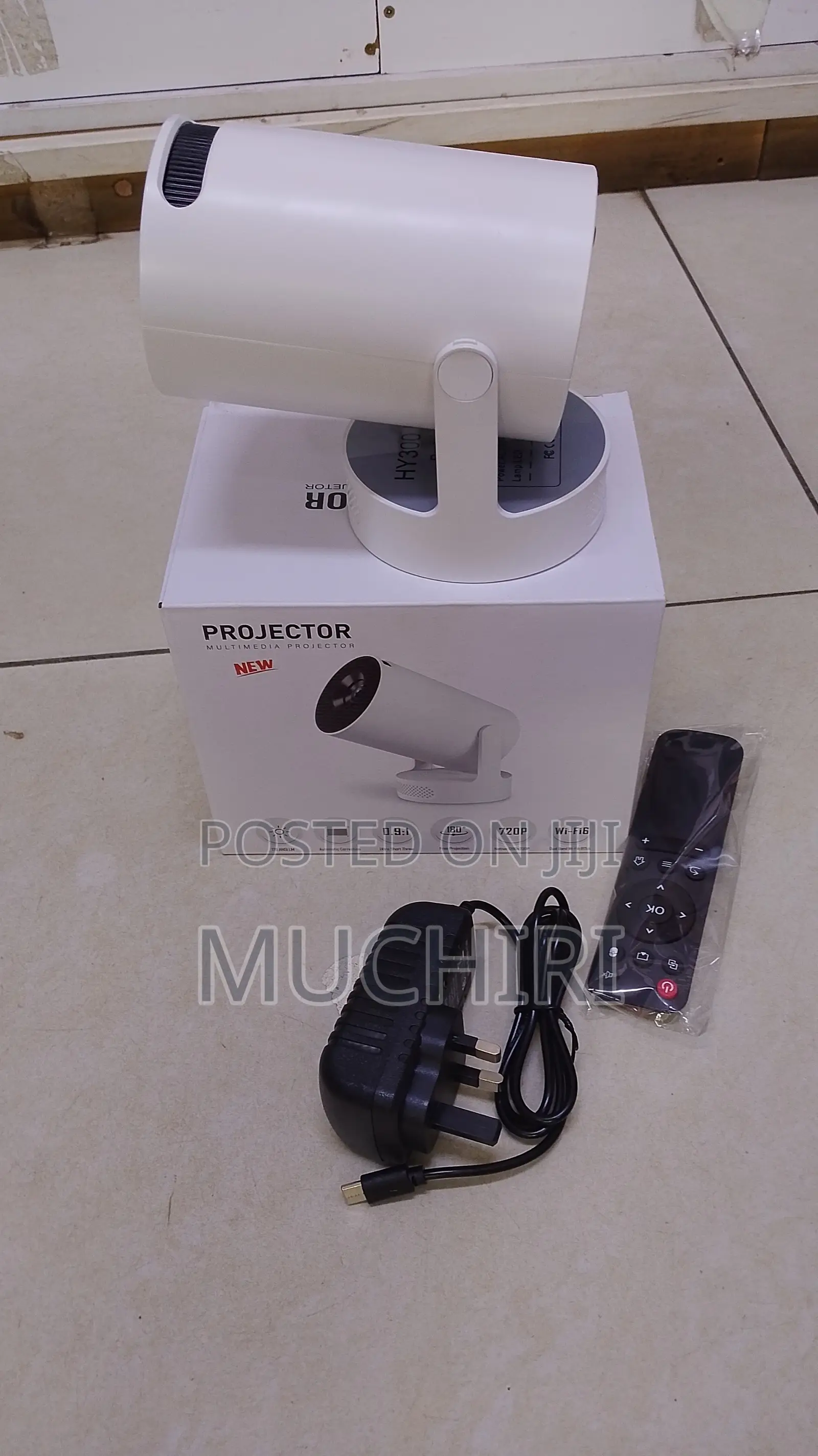 Android Projector Hy300 Pro Mini Projector 300 Ansi Lum