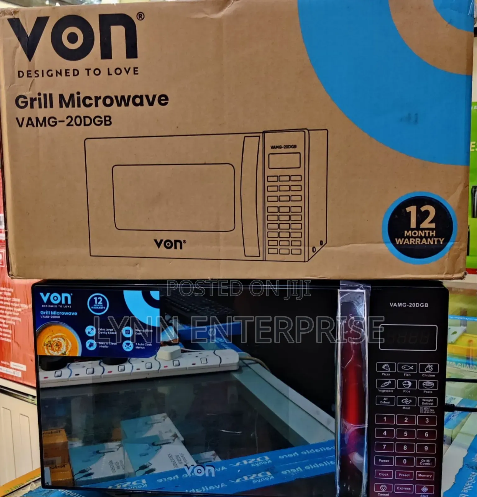 *Von Microwave 20l 20dgb Grill