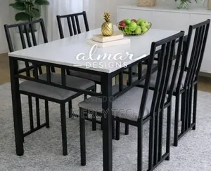*Lex 4-Seater Dining Table Set