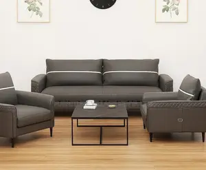 Office Sofa ; Luxury Pu Leather Executive Office Sofa
