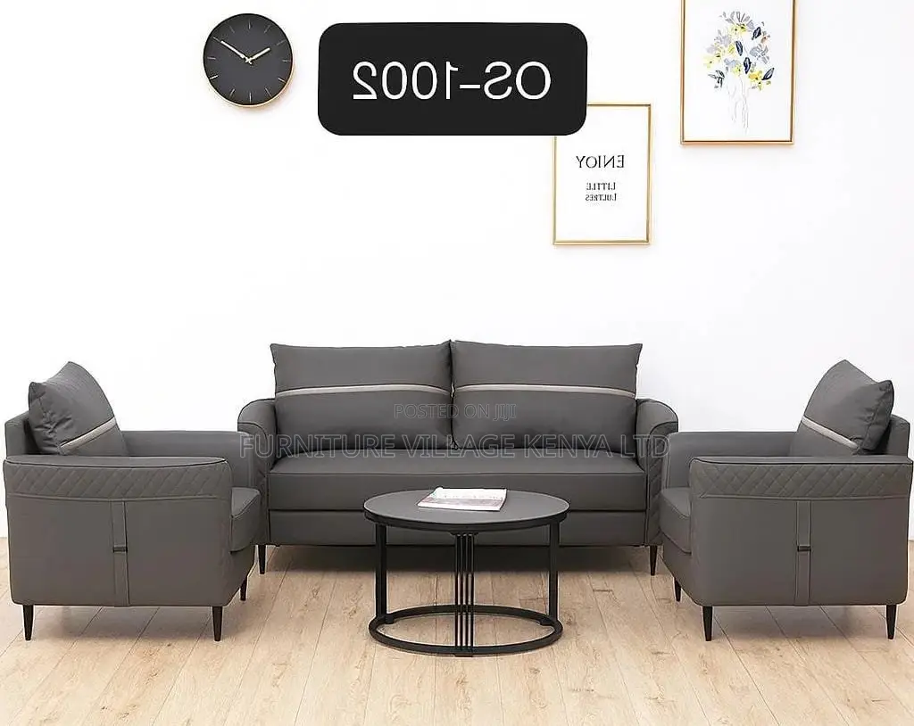 Office Sofa ; Luxury Pu Leather Executive Office Sofa