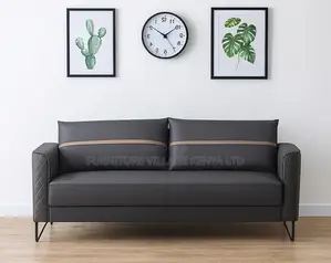 Office Sofa ; Luxury Pu Leather Executive Office Sofa