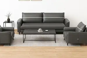 Office Sofa ; Luxury Pu Leather Executive Office Sofa