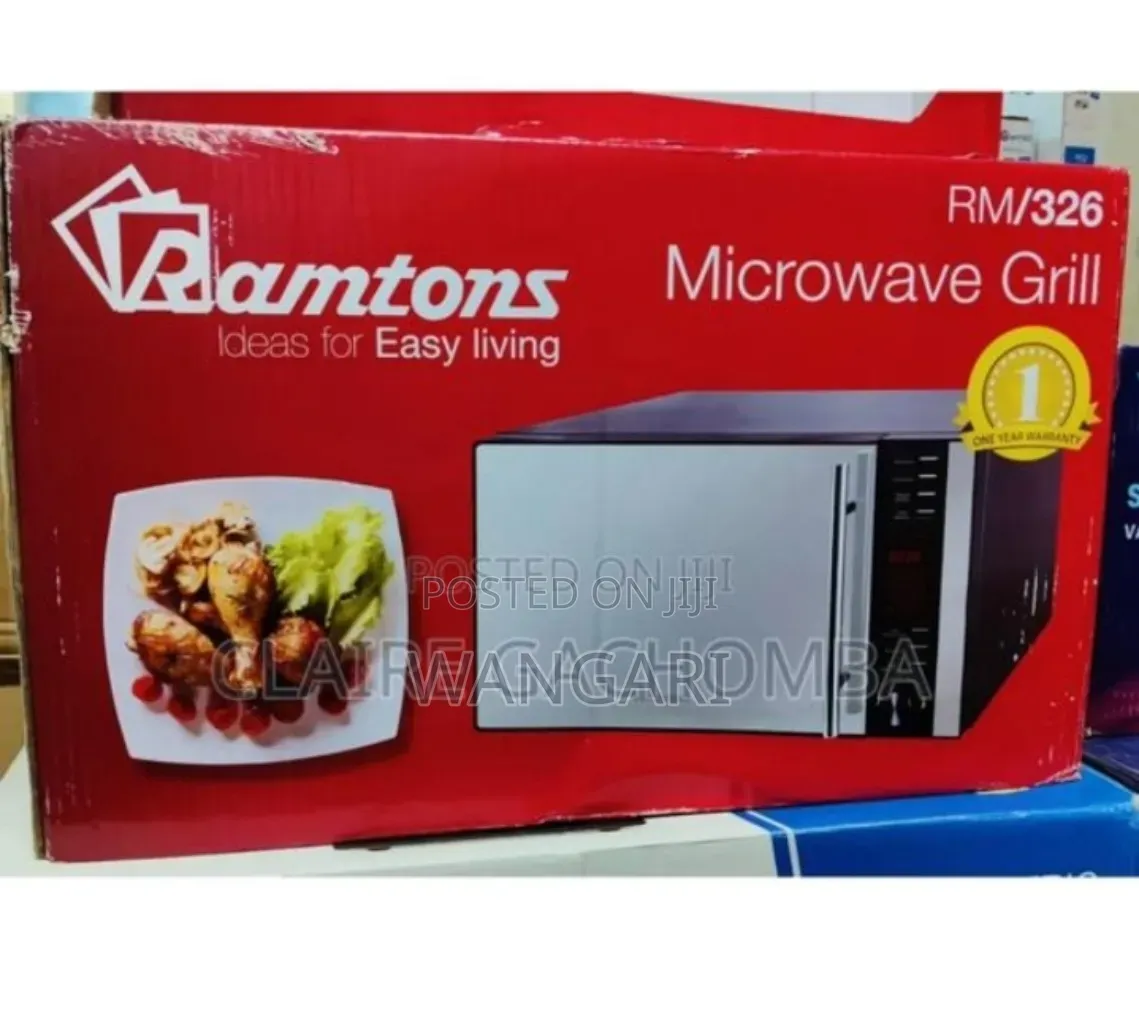 Model Rm326 Ramtons 25litres Microwave With Grill Rm326