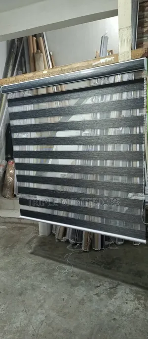 Elegant Tilted Slat Blinds for Interior Windows