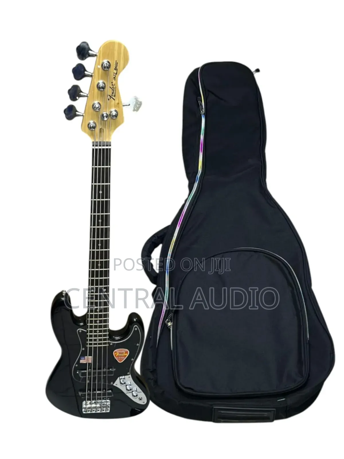 Quality Fender 5string Bass Guitar With Guitar Bag
