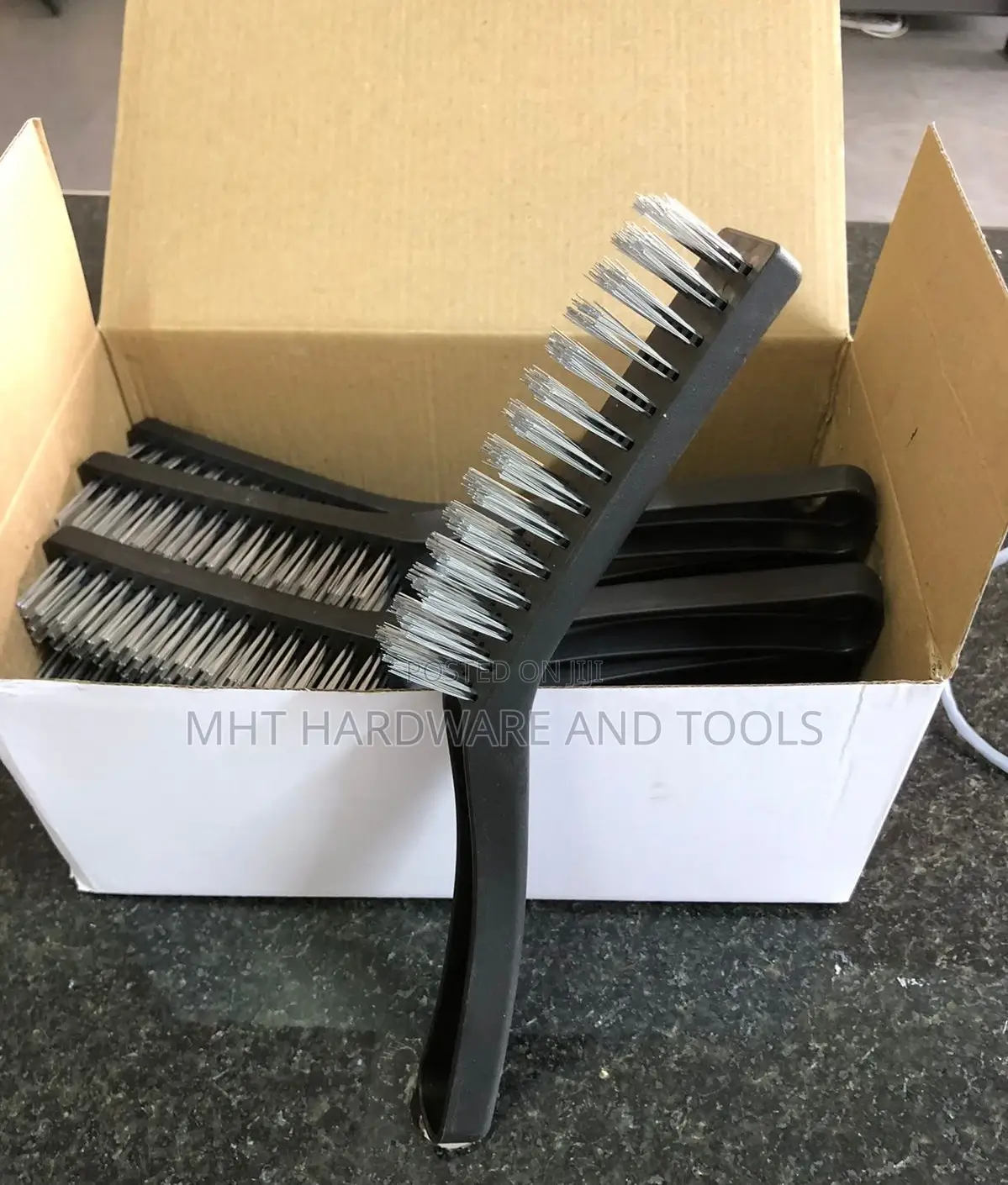 Steel Wire Brush (4 Row)