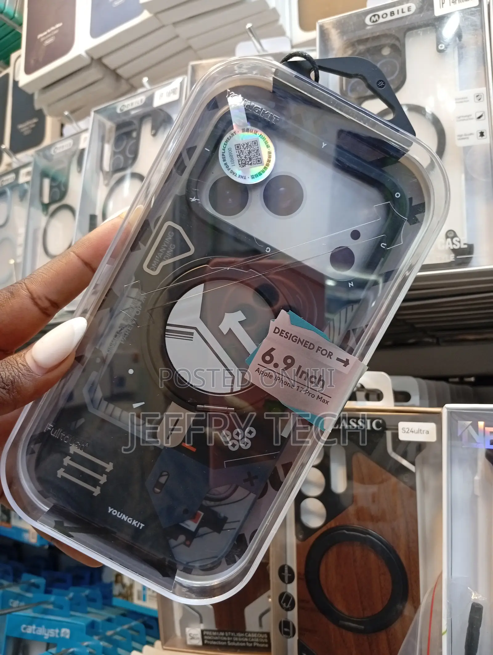 Youngkit Phone Case Designed for Apple iPhone 17 Pro Max.