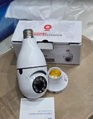 Single Lens Wifi Bulb PTZ Wireless Camera