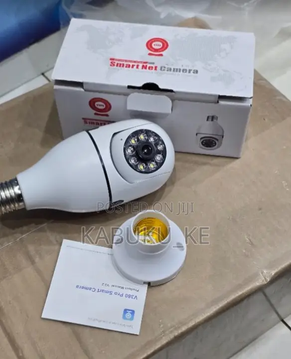 Bulb Wifi CCTV Camera With PTZ