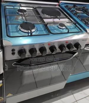 Hisense 60x60, 3 Gas Jet Burners + 1 Rapid Hot Plate,Auto-Ignition,