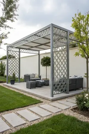 Decorative Laser Cut Pergolas