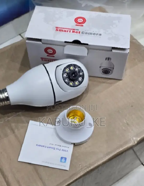Bulb CCTV Surveillance Wireless Camera