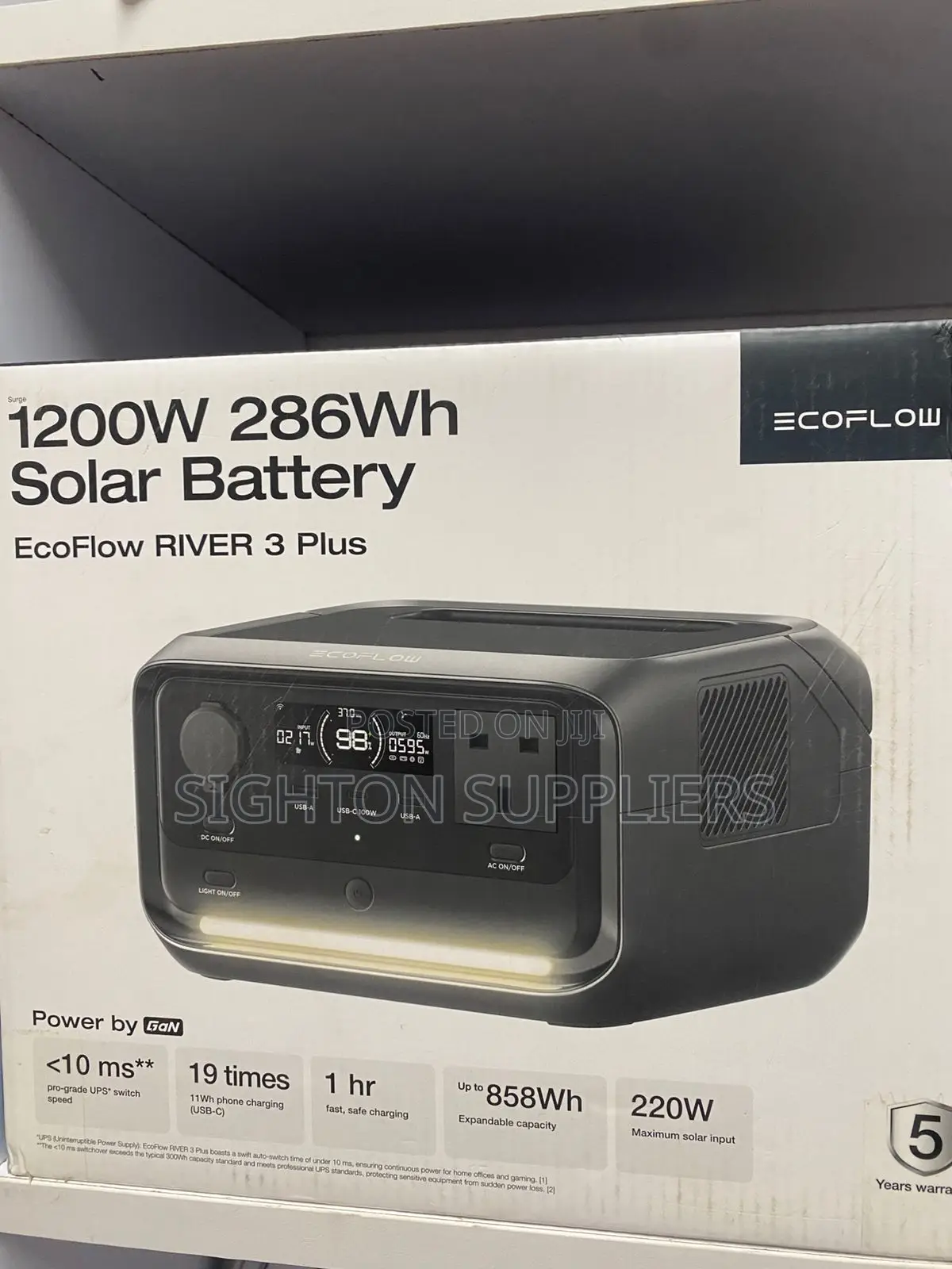 River 3 Plus Ecoflow Portable Power Station