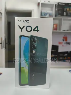New Vivo Y04 128 GB Black