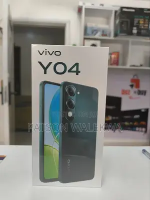 New Vivo Y04 128 GB Black