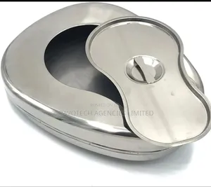Stainless Steel Bed Pan With Lid