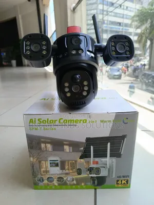 Ai Solar Camera 3in1 SPM-T Series, a Wireless Security Camera