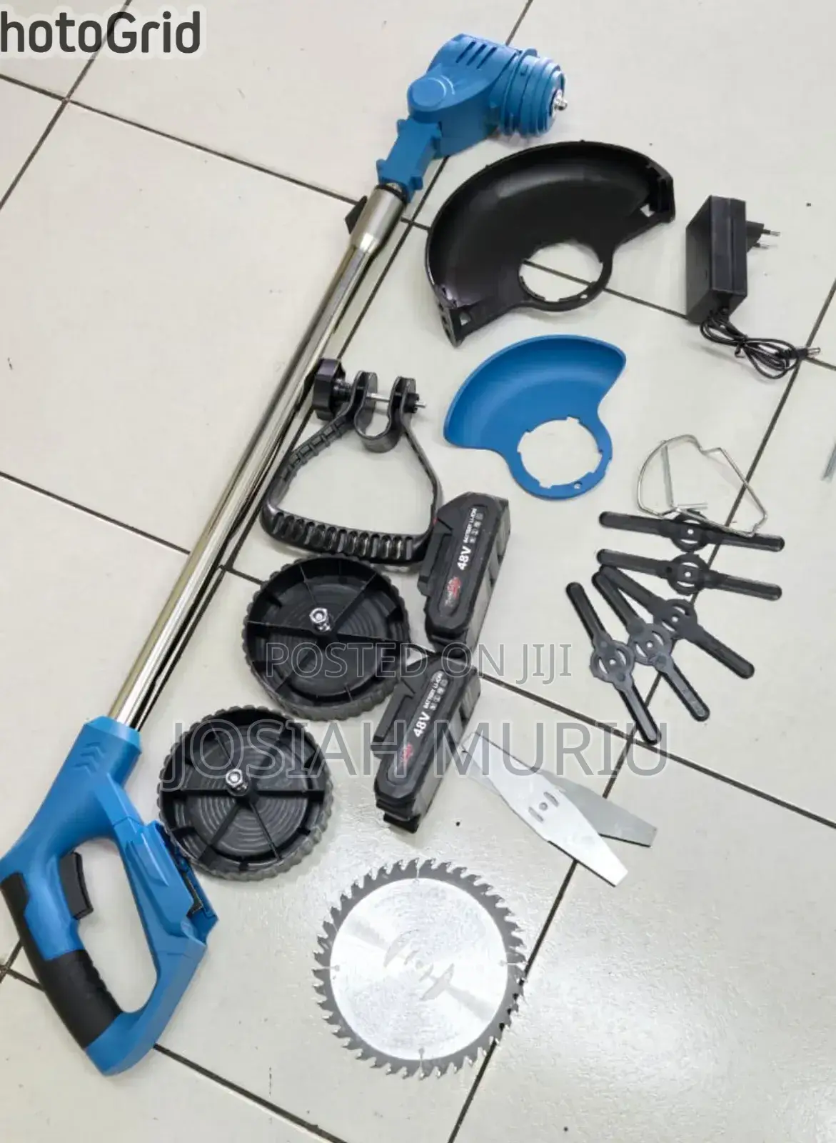 Cordless Grass Trimmer / Brush Cutter Kit 48v