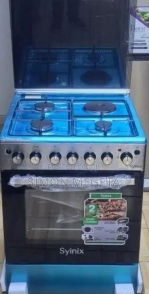 Electric Oven Syinix Cooker, 60×60, 3+1 Setup