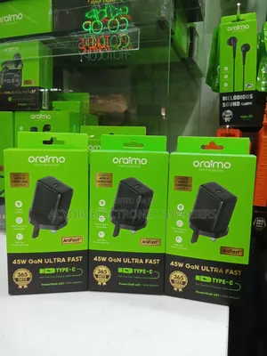Oraimo Powergan 451 45w Gan Ultra Fast Wall Charger