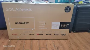Solarmax 55-Inch Smart Frameless Uhd Android Tv
