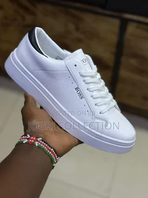 High Quality Boss Semi Casual Leather Sneakers
