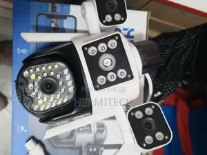 Triple Wide View Triple Lens CCTV Electric Model 4g Ethernet Cable