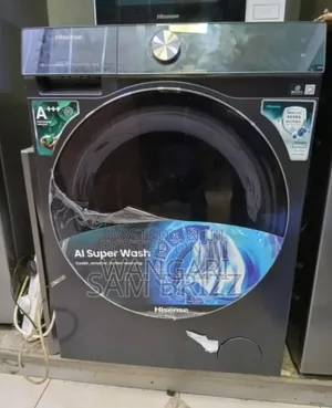 With 2years Warranty Hisense 12kgs Washing Machine. Wash and Dry