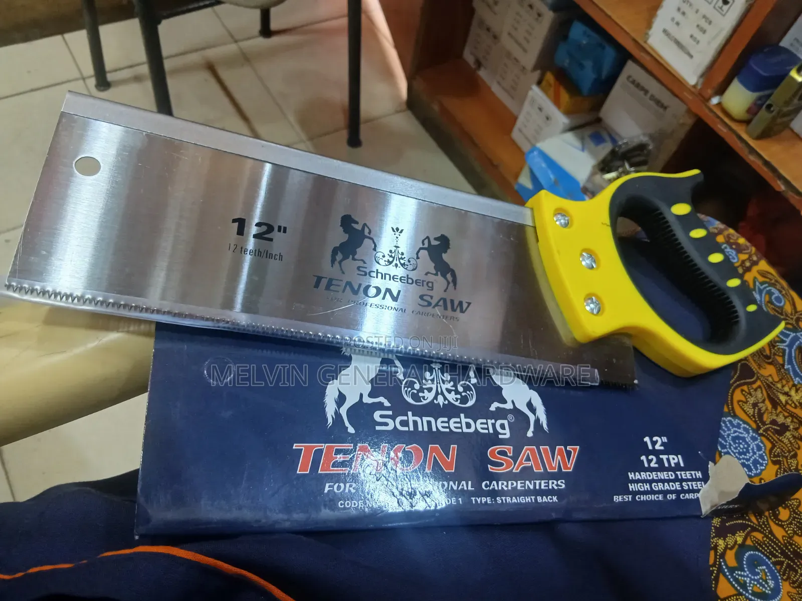 Plastic Handle Tenon Saw.12"