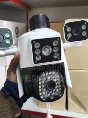 Smart Functionality Triple Lens 4g Electric Model CCTV Ethernet Cable