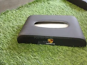 Porsche Car Tissue Box – Luxury Leather Holder