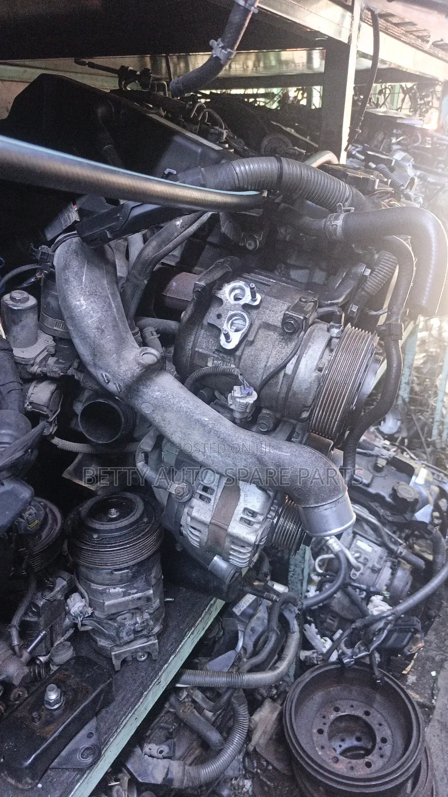 Toyota Hiace 7 L 1kd Complete Engine